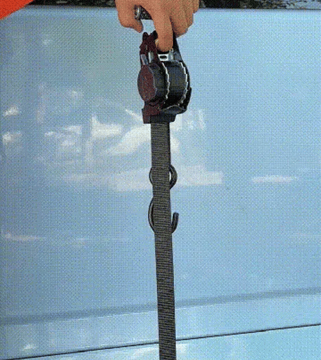 自動巻取り式 ラチェットベルト
