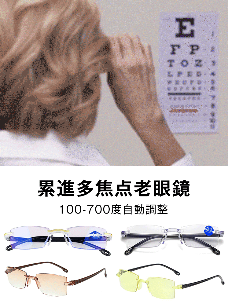 【ドイツ輸入のツァイスレンズ】1つ買うと1つ無料でプレゼント 累進多焦点遠近両用老眼鏡