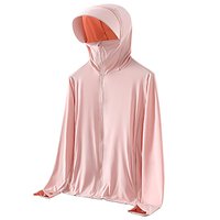 【50倍日焼け止め】男女兼用の薄手の日焼け止めパーカー