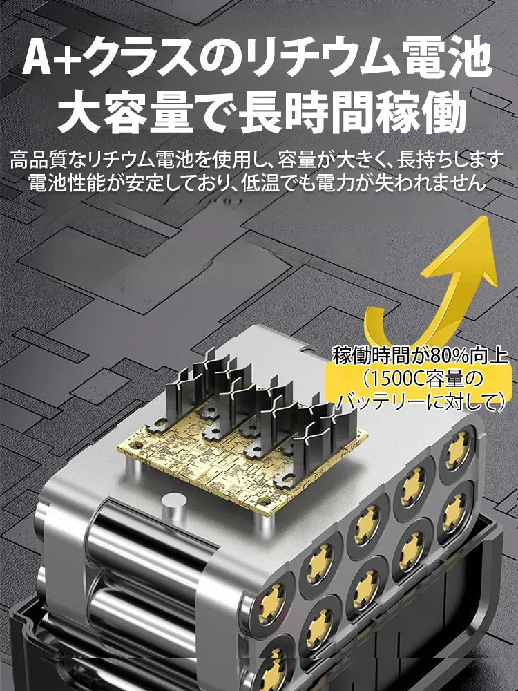 【新モデル2.0】超強力パワー コードレスブロワー
