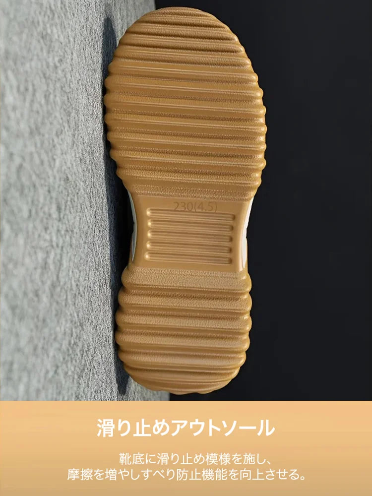 【身長7cmアップ】本革ハイカットスニーカー