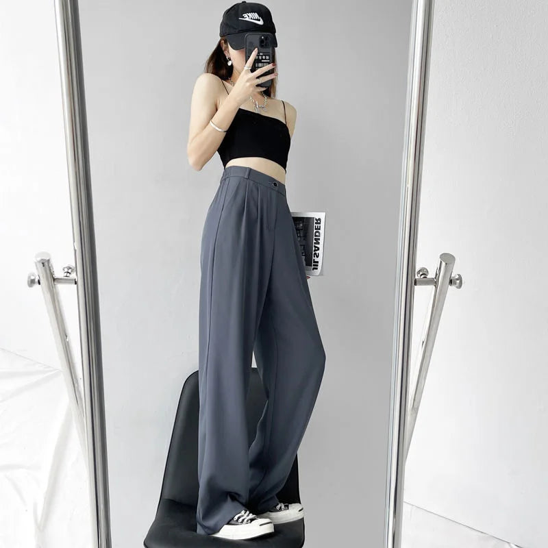 ハイウエストパンツ — 在庫一掃、人気商品、多くのお客様にご好評いただき、お客様満足度96%、まもなく売り切れる、ラスト1時間、興味のある人は是非！