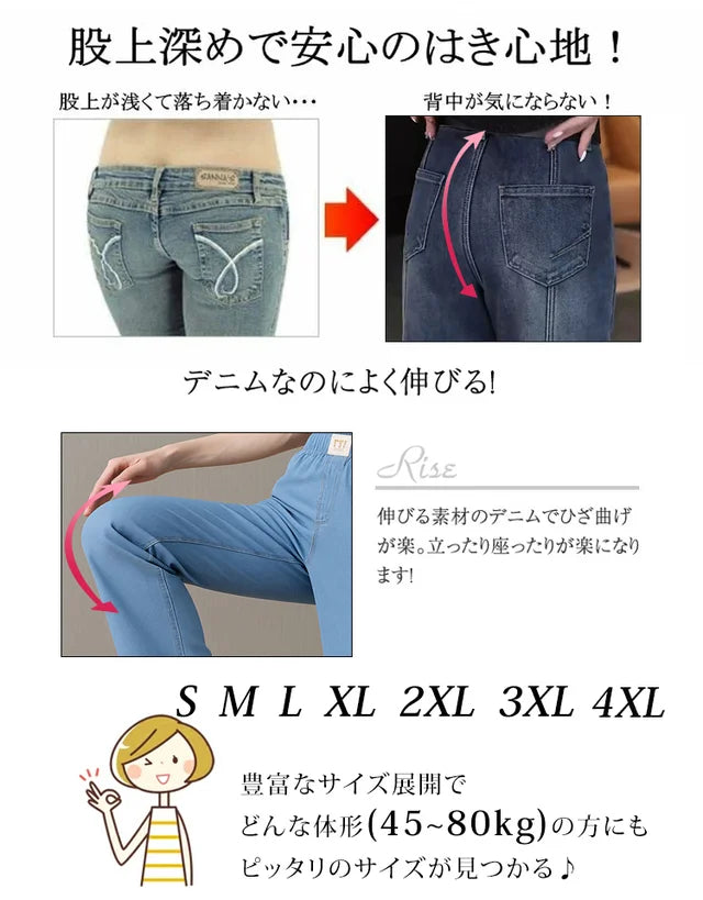 50%OFF！ラスト30点！】ハイウエストレトロワイドデニムパンツ