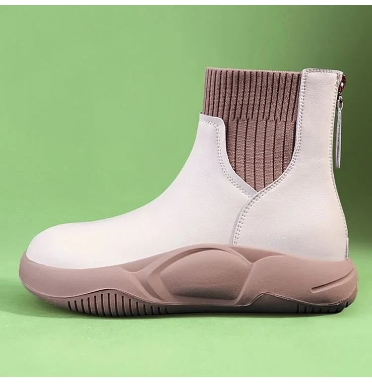 💕新しい厚底スニーカー、医師がおすすめのスニーカー、6cmの高さ、独特に開発されたエアクッションは、歩くたびに空気が浸透していて、驚くほど軽く、通気でムレにくい！