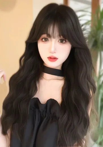 ふんわりゆる巻きロングウィッグ