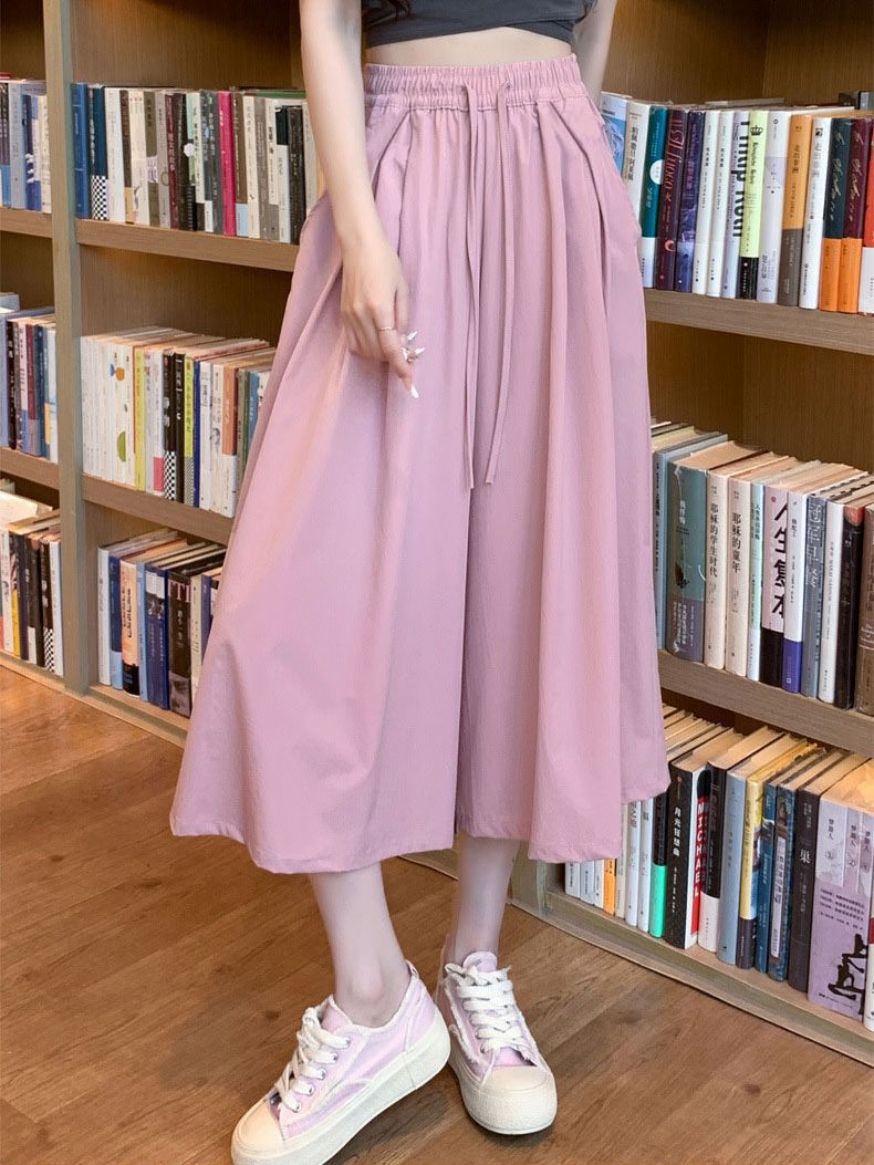 7分丈ワイドパンツ