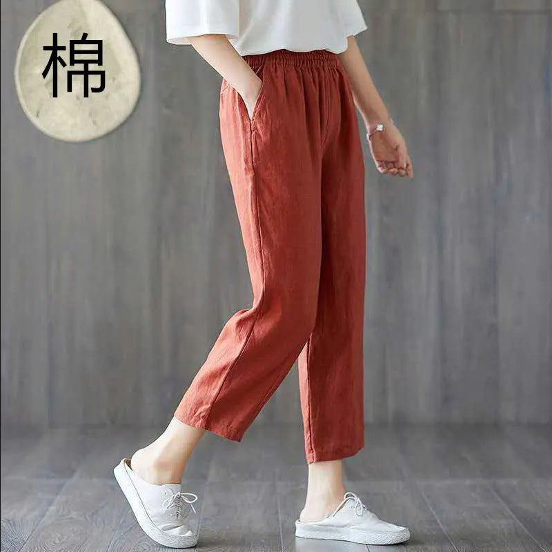 【テーパードパンツ】これなら失敗しなeasy！着回し力抜群、涼しげな素材感こそ夏の逸品！