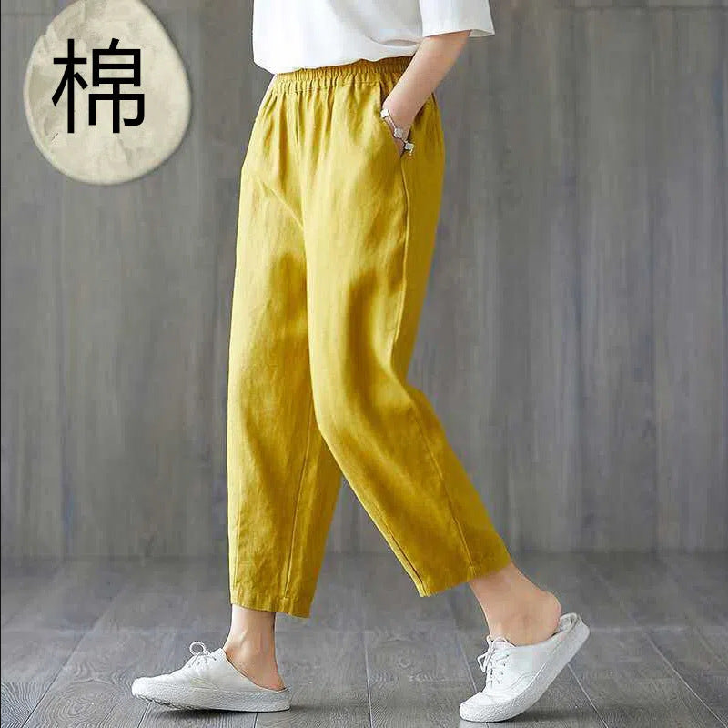 【テーパードパンツ】これなら失敗しなeasy！着回し力抜群、涼しげな素材感こそ夏の逸品！