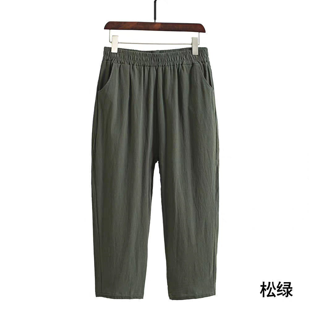 【テーパードパンツ】これなら失敗しなeasy！着回し力抜群、涼しげな素材感こそ夏の逸品！