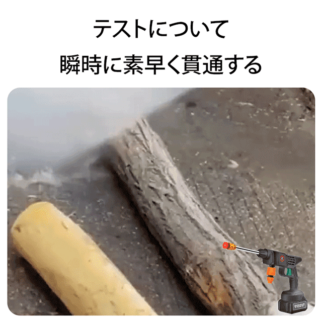 高圧水鉄砲洗車機