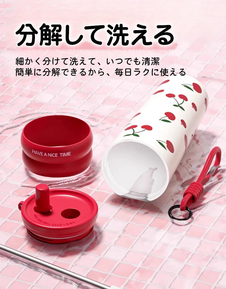 保冷保温２WAY大容量タンブラー