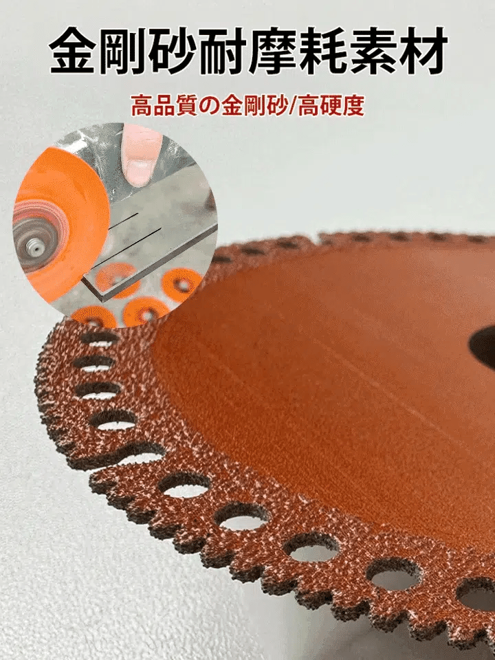 シャープで耐摩耗性のある多機能グラインダー刃
