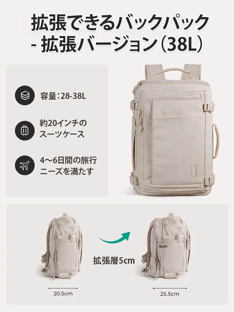 【世界をまるごと収納】旅行用大容量バックパック