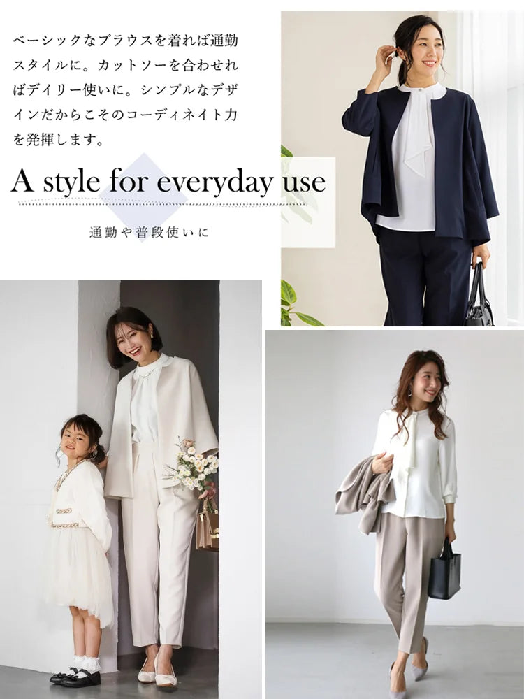楽天市場レディーススーツ売上No.1！レディース気品溢れる通勤スーツ【洗濯機可、お手入れ簡単な低メンテナンス】