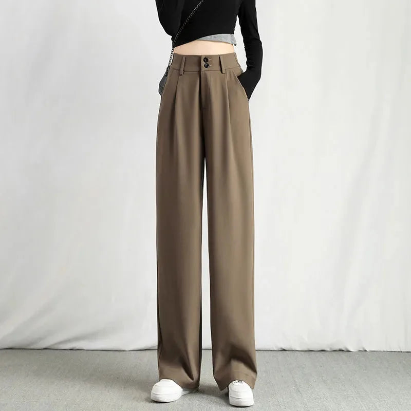 ハイウエストパンツ — 在庫一掃、人気商品、多くのお客様にご好評いただき、お客様満足度96%、まもなく売り切れる、ラスト1時間、興味のある人は是非！