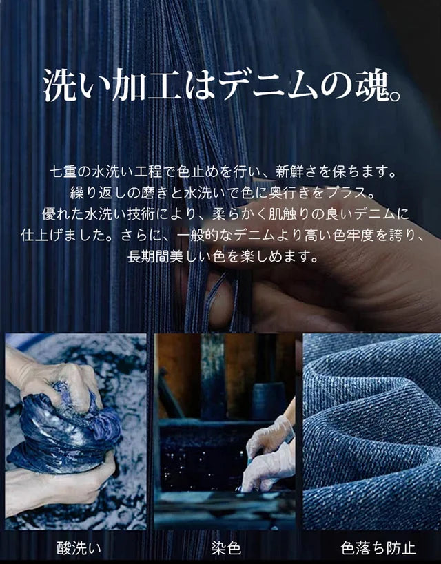 50%OFF！ラスト30点！】ハイウエストレトロワイドデニムパンツ