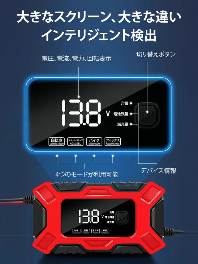 FAST バッテリー充電器