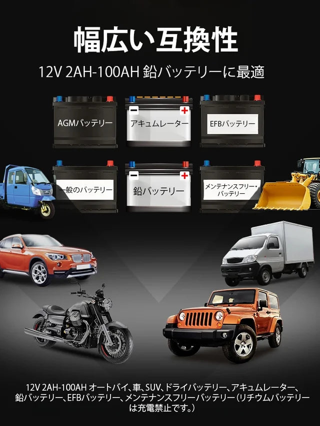 FAST バッテリー充電器