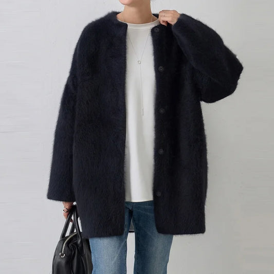 【クリスマスといえば新しい服を着ること】ウールセーターコート